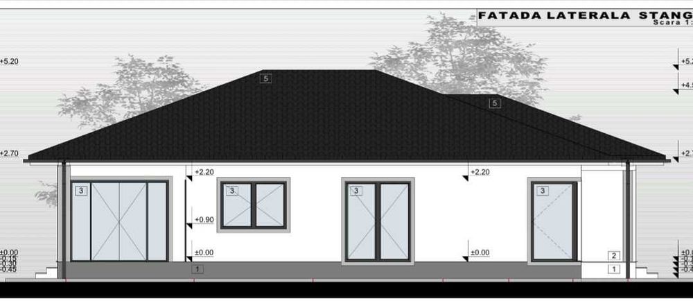 Casa la rosu in Cheriu