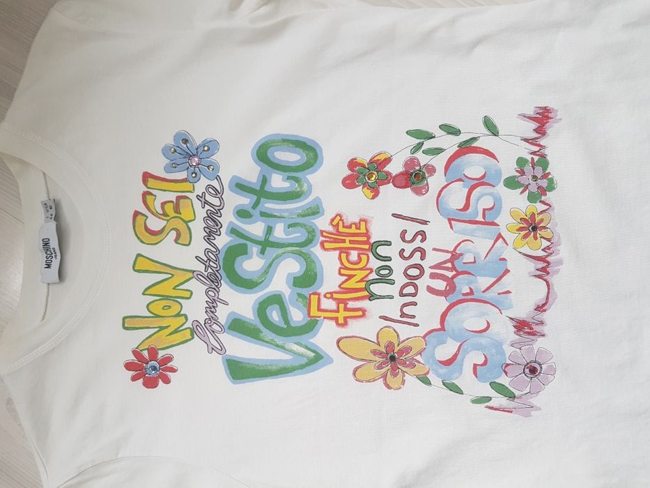 Tricou de fete original Moschino S