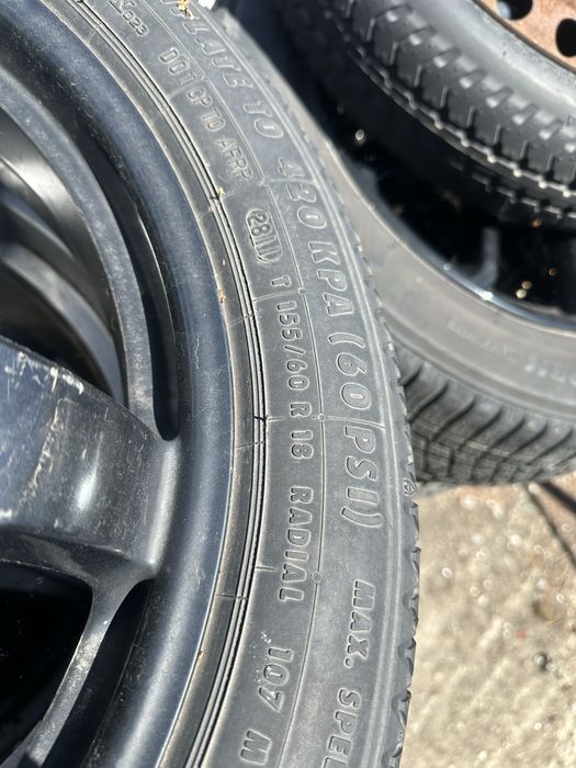 Оригинална резервна гума тип патерица за мерцедес AMG 18цола 5х112/66.6 W218 W212 W213 W214 W205 W204 W206 W207 W177 W221 W222