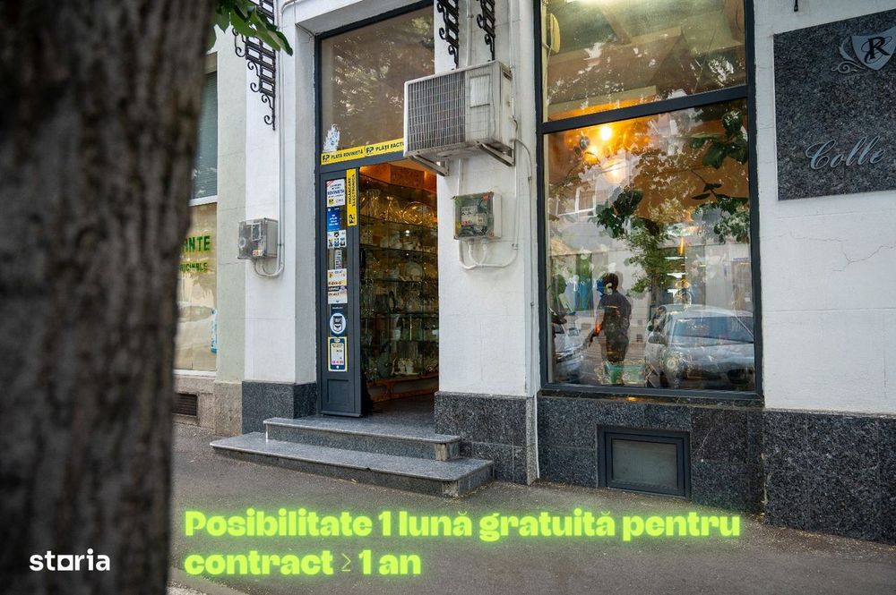 Spațiu Comercial Central – Vitrină Mare – Traian 117 – Negociabil