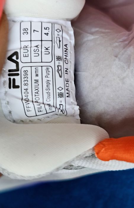 Fila Potaxium оригинални дамски сникърси най нова колекция  38 номер