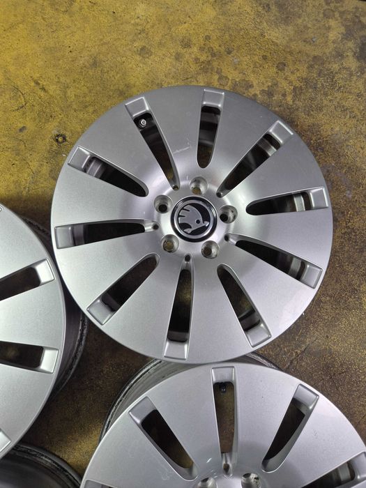Jante Aliaj 5x112 16'' OEM - VW Golf 5 6 7 8 Passat Touran Tiguan Sharan T-ROC / Skoda Octavia Superb YETI Karoq / Seat LEON AUDI A3 A4 A6