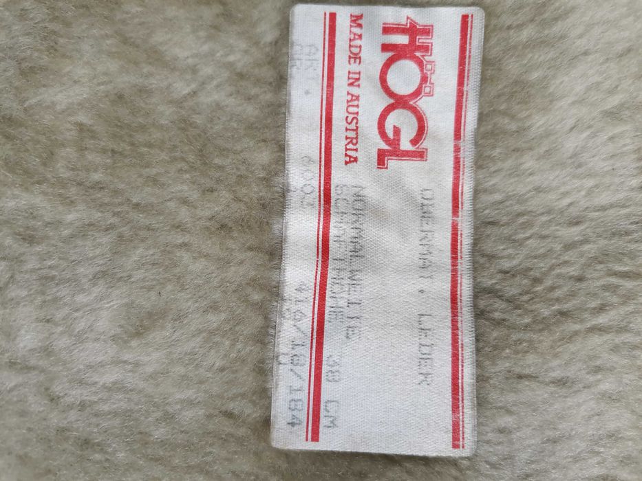 Cizme HOGL 37, UK 4.5, negre, made in Austria