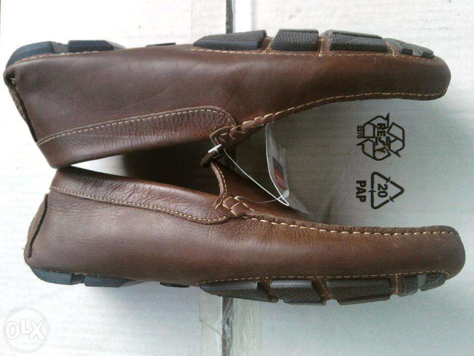 Pantofi opinci barbati noi Luca Mancini piele nr. 46 cu 25% reducere