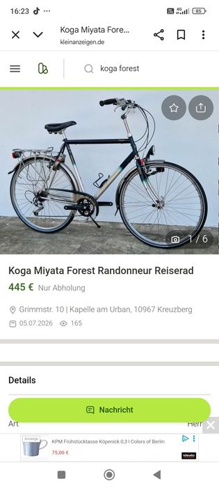 Koga Miyata Forest Stx parallax