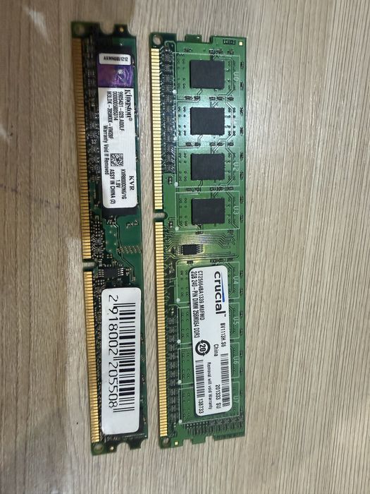 продам озу ddr2 и ddr3