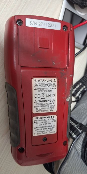 Multimetru digital Benning MM 1-2