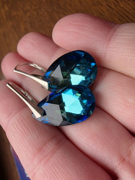 Cercei argint 925 cu swarovski