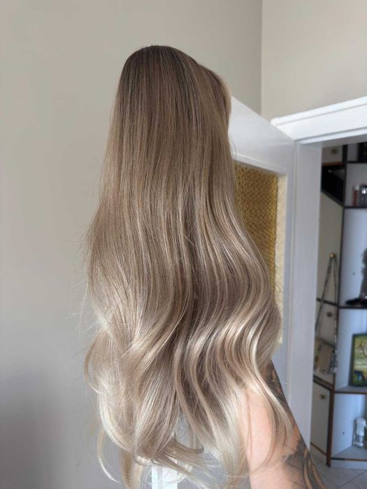 Перука Scalpiana с естествен скалп ефект – Mixed Blonde