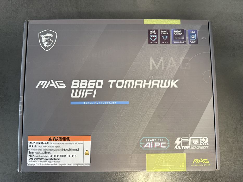 Placa de baza MSI MAG B860 TOMAHAWK WIFI, Socket LGA 1851