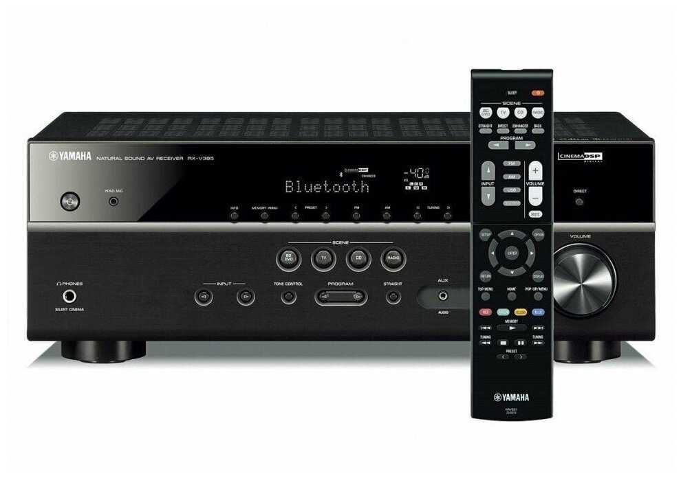 Ресивер RX-V385 для дом. Кинотеатра