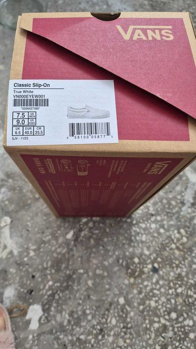 Pantofi Vans slip on