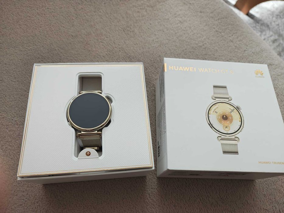 Huawei GT 6 Gold vand schimb cu Fit 5 pro