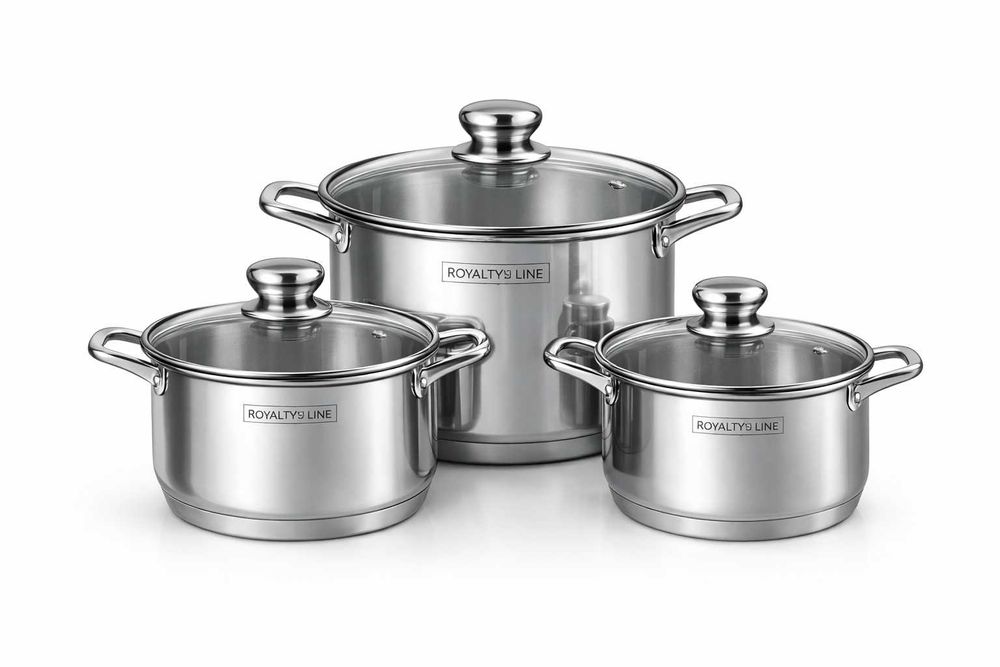 Set oale inox Prima Kitchen Tools, 6 piese, capace sticla Royalty Line