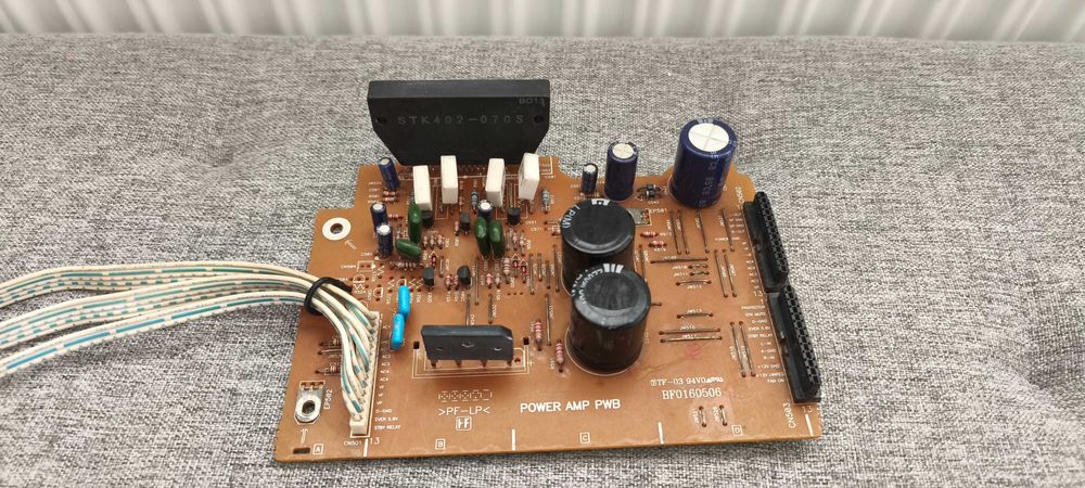 Placa amplificator audio original STK402-070S BF0160506 combina SONY HCD-RG11