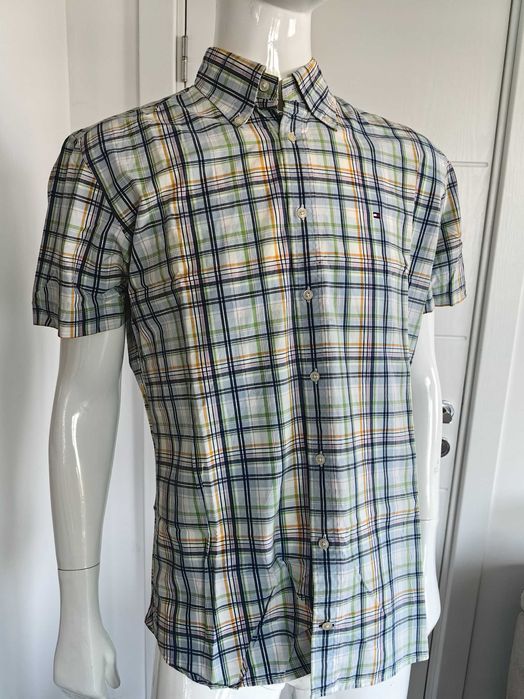 Cămașă originala Tommy Hilfiger M-L mânecă scurta