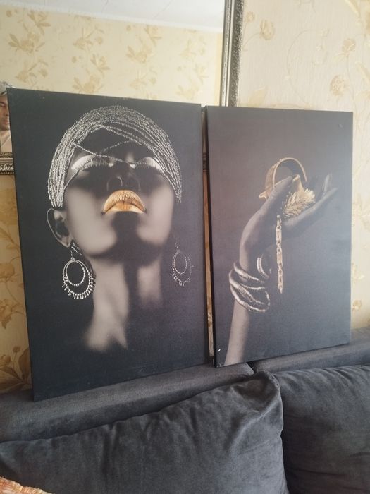 Картина кенийская девушка