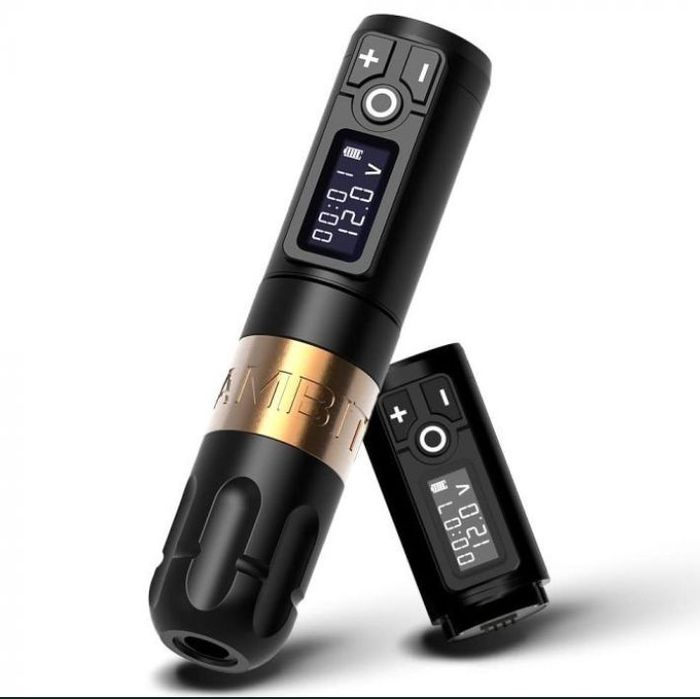 Aparat de Tatuat, Tatto Gun AMBITION SOLDIER, +dynamic black ink 70mlCadou