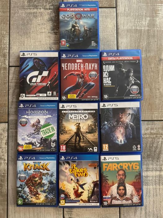 Продам игры на ПС
