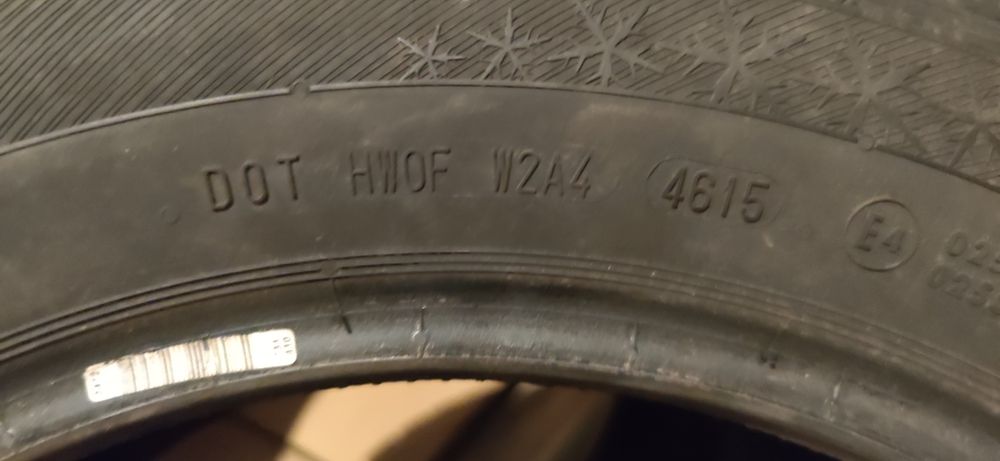 4 броя зимни гуми 16 цола