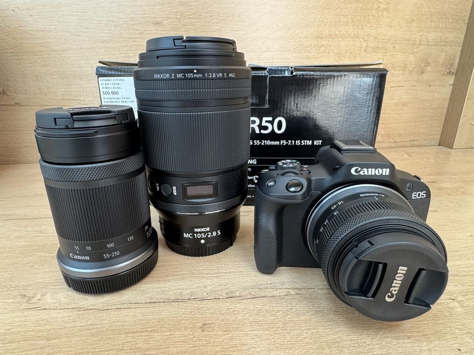Фотоаппарат Canon EOS R50 / Рассрочка 0-0-12