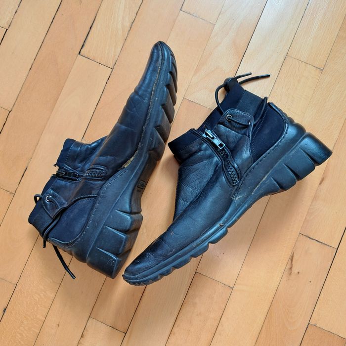 Дамски черни боти Janet & Janet