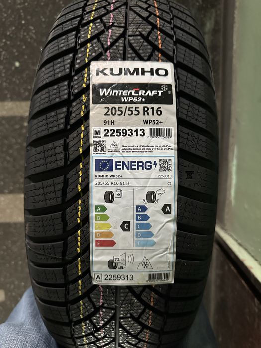 Зимни гуми KUMHO 205/55/16 70€