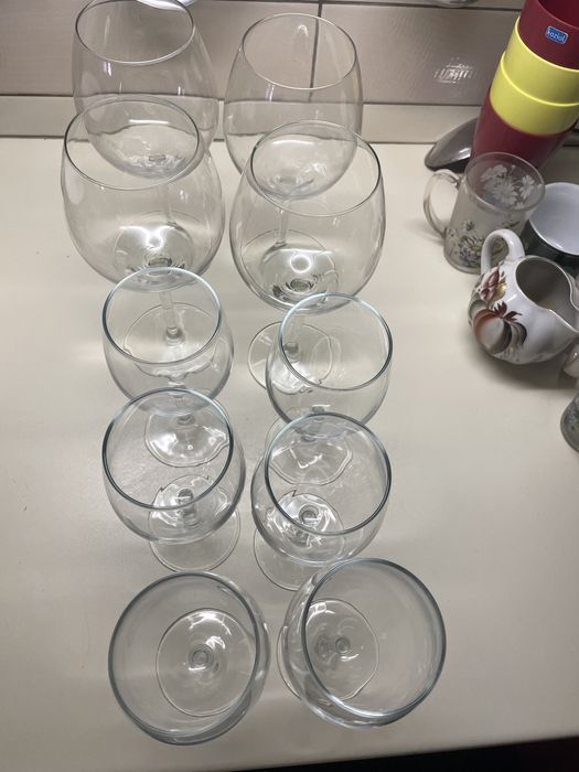 Бокалы под вино(фужеры)