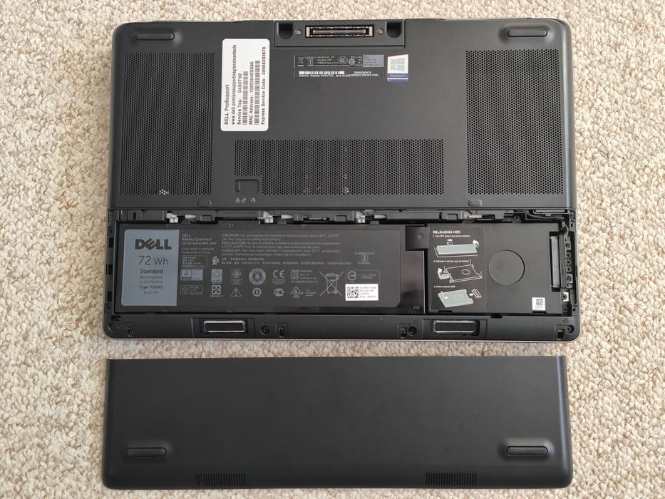 Laptop Dell Precision 7520 i7-7700HQ 32GB 512GB Quadro 2GB FullHD