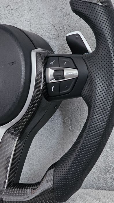 Volan Tesit Carbon Forjat  Bmw  F10 F11 F07  F01  Gama F