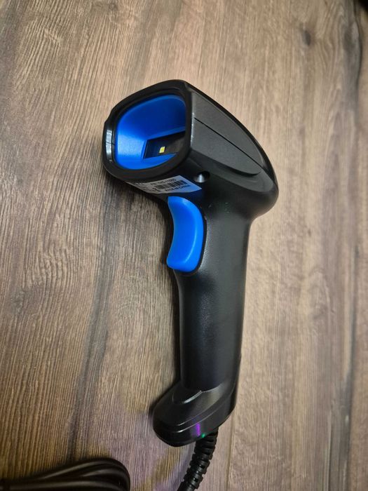 Проводен баркод скенер 2D/QR код, бързо сканиране, USB връзка