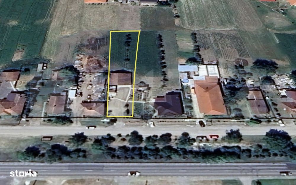 Teren intravilan de vanzare, 1400 mp, sat Doba