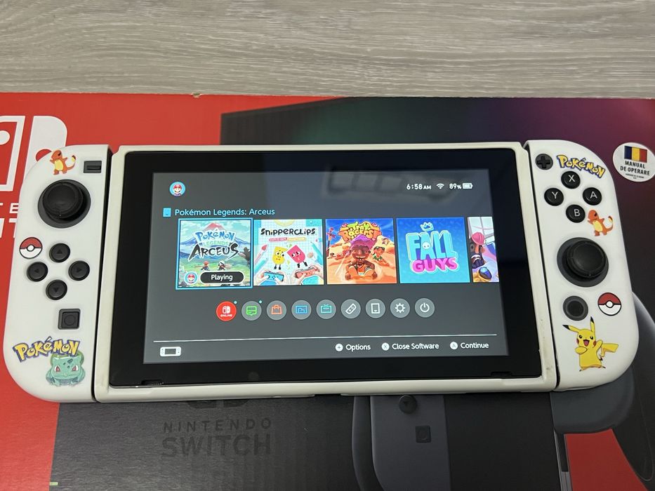 Nintendo Switch v2  cu Pokemon Arceus