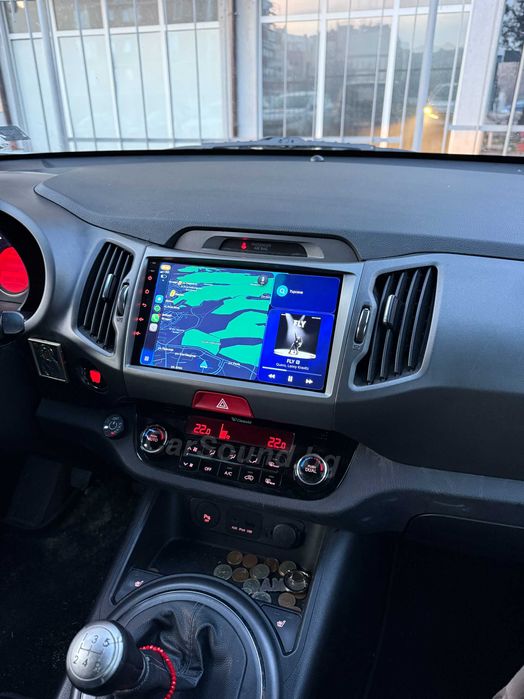 Kia Sportage - 9" Android Мултимедия Спортидж 10-16 Навигация Андроид