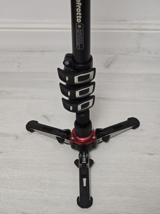 Monopod Manfrotto MVMXPRO500 Monopied Profesional cu Cap Video fluid