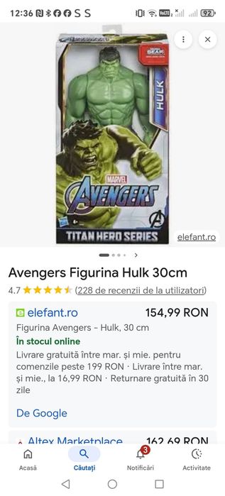 Figurine Marvel Hulk