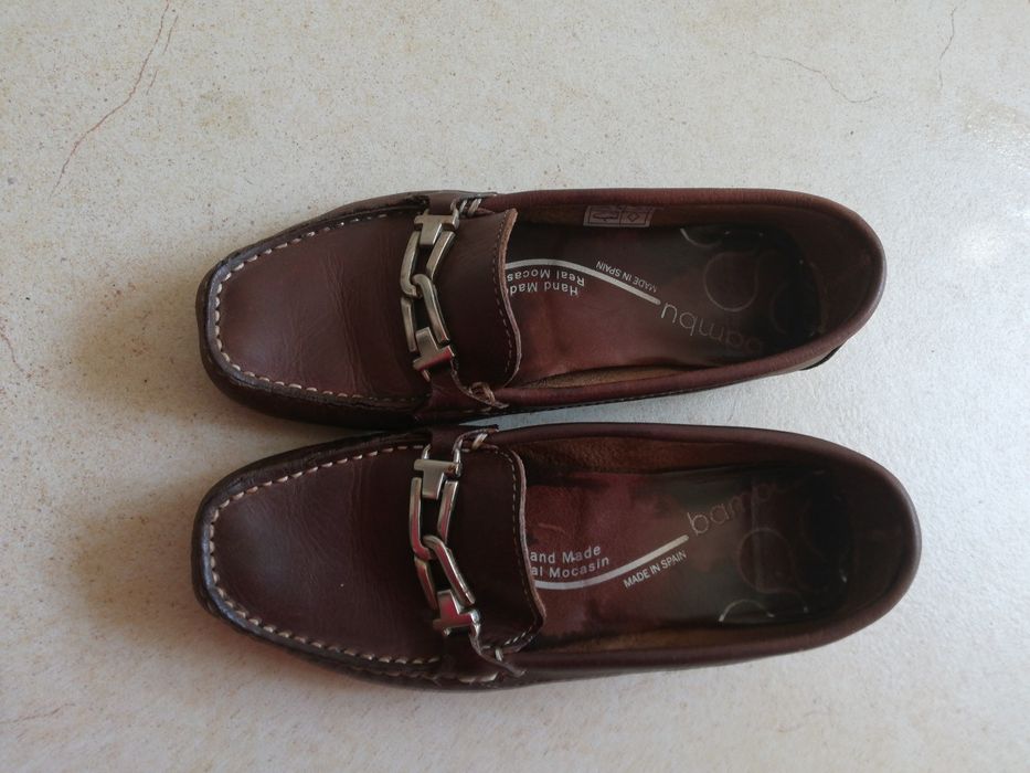 Mocasini spanioli piele mar. 36