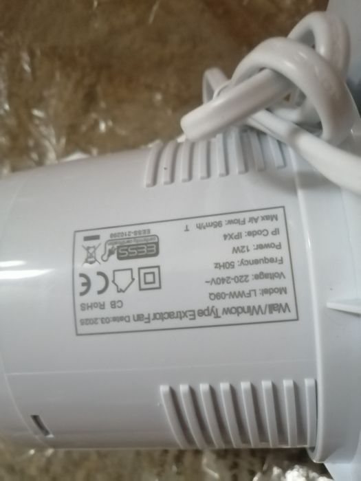 Вентилатор стена, таван или прозорец