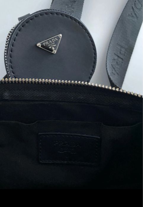 Geanta Prada neagra din nylon