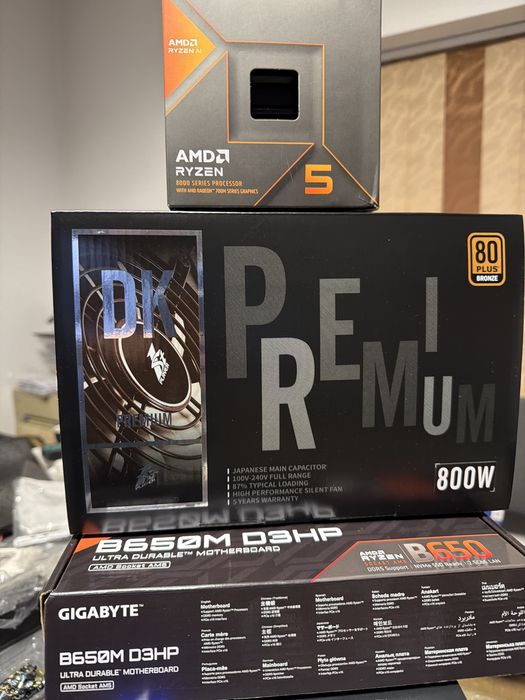 Sistem Desktop PC Ryzen 5 8600G 16g D5 512g nVme Radeon 760m