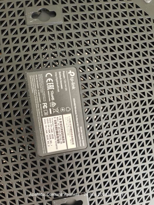 Router tp link 5400 dual 5G+2,4G