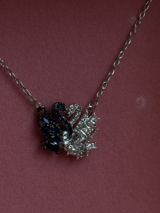 Swarovski/Сваровски колие black and silver