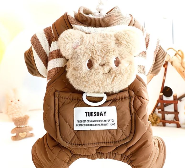 Зимно яке за куче