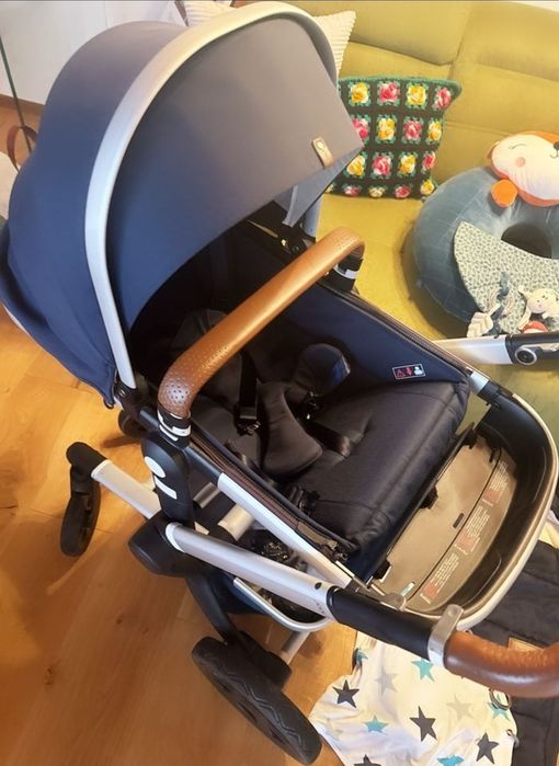 Cărucior Premium Joolz Day 2 în 1 – Ediția Earth Parrot Blue – Stare E