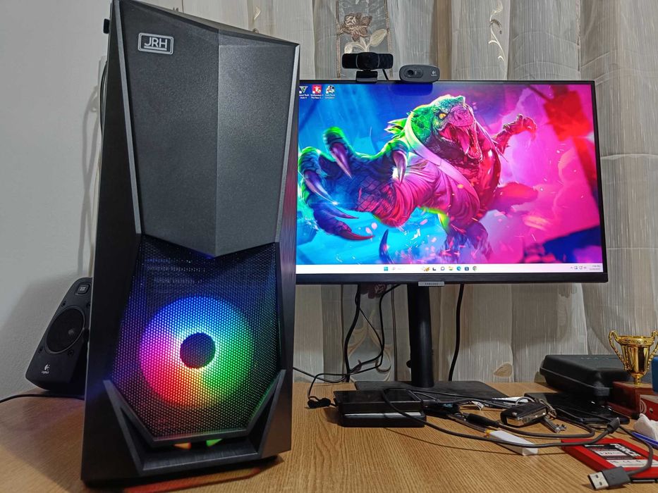 Unitate PC GAMING i7 8700 4.6Ghz/16GB DDR4/GTX1050TI 4GB/SSD/HDD GTA V