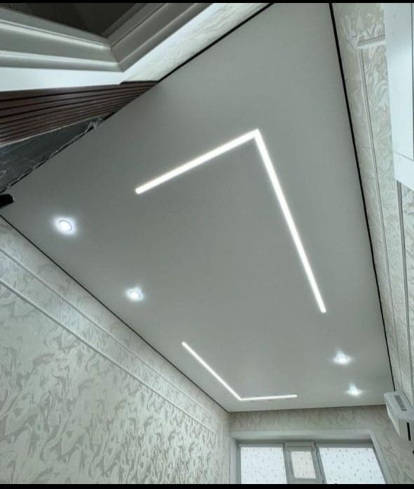 Натяжной потолок с гарантией