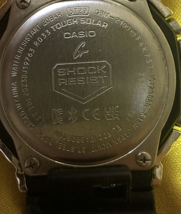 Casio G-Shock GBM-2100 Tough Solar Bluetooth - Set Complet