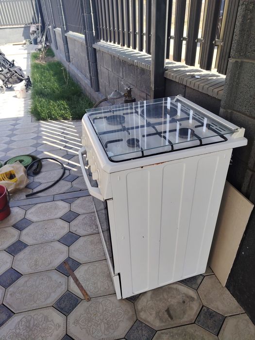 Электро газовая плита