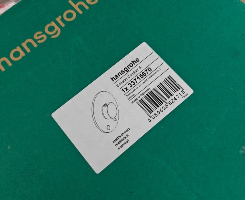Bateire dus Hansgrohe Ecostat Comfort S baterie termostatată încastrat