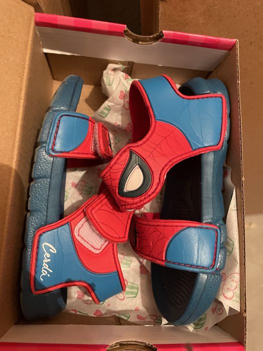 Детски сандали спайдърмен